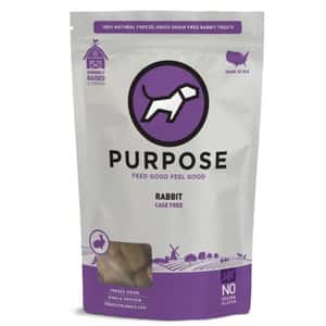 PURPOSE PURPOSE 凍乾脫水生肉 貓犬小食 單一蛋白 兔丁 2.5oz (001801)