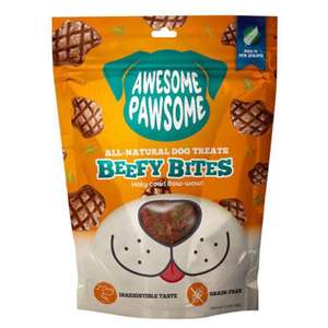 Awesome Pawsome 狗零食推薦：Awesome Pawsome 狗小食 肥牛丁 3oz (077027)