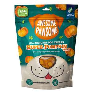 Awesome Pawsome 狗零食推薦：Awesome Pawsome 狗小食 超級南瓜 3oz (077058)