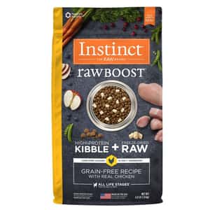 Instinct 本能 狗糧 Instinct 狗糧 無穀物生肉系列 雞肉 4lb (658221)