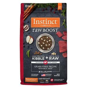 Instinct 本能 狗糧 Instinct 狗糧 無穀物生肉系列 牛肉 20lb (658207)
