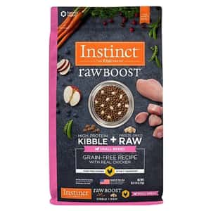 Instinct 本能 狗糧 Instinct 狗糧 小型犬糧 無穀物生肉系列 雞肉 4lb (658337)