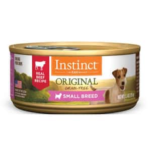 Instinct 狗罐頭 Instinct 狗罐頭 無穀物小型犬 牛肉 3oz (710264)