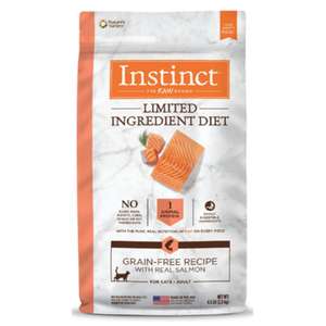 Instinct 本能 貓糧 貓乾糧推薦：Instinct 貓糧 本能 貓糧 無穀物單一蛋白系列 三文魚 4.5lb (655091)