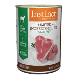 Instinct 狗罐頭 Instinct 狗罐頭 無穀物單一蛋白系列 羊肉 13.2oz (505792)