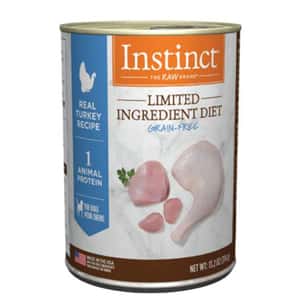 Instinct 狗罐頭 Instinct 狗罐頭 無穀物單一蛋白系列 火雞肉 13.2oz (505747)