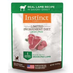 Instinct 狗罐頭 Instinct 狗濕糧 無穀物單一蛋白 羊肉 3oz (710417)
