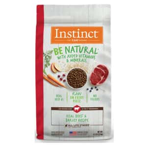Instinct 本能 狗糧 Instinct 本能 全犬低殼物糧 牛肉大麥 4.5lb (652830)