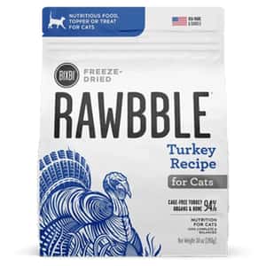 RAWBBLE 貓糧 BIXBI RAWBBLE 貓糧 冷凍脫水鮮肉糧 火雞肉 10oz (BIX05625)