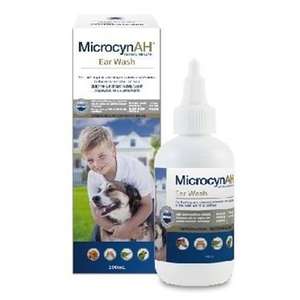 MicrocynAH 狗狗清潔美容用品推薦：MicrocynAH 寵物神仙洗耳水 3oz 100ml (M1026HK)