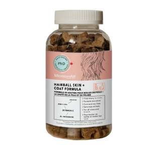 MicrocynAH 貓咪清潔美容用品推薦：MicrocynAH 貓零食 日常養生計劃系列 皮膚毛髮保養配方 93粒 120g (BMTC3120)