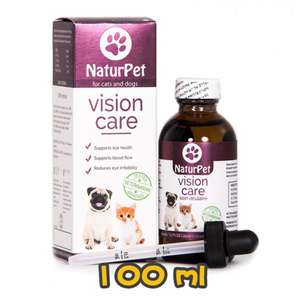 貓犬用清潔美容用品推薦：NaturPet 貓犬保健品 保健視力配方 100ml (8575)
