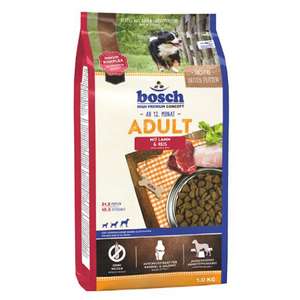 Bosch 狗糧推薦：Bosch 狗糧 成犬配方 羊飯 15kg (013215)