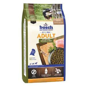 Bosch 狗糧推薦：Bosch 狗糧 成犬配方 家禽小米 2kg (013147)