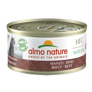 Almo Nature 貓罐頭 Almo Nature HFC 貓罐頭 天然系列 牛肉 70g (6200)