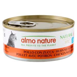 Almo Nature 貓罐頭 Almo Nature HFC 貓罐頭 天然系列 雞肉+南瓜 150g (5123)