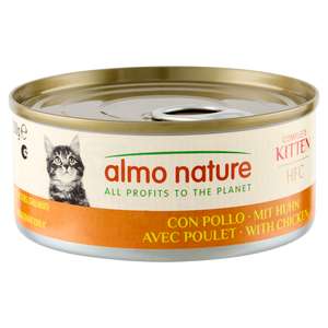Almo Nature 貓罐頭 貓濕糧推薦：Almo Nature HFC 幼貓罐頭 天然系列 雞肉 150g (5120)