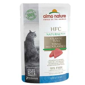 Almo Nature 貓罐頭 Almo Nature HFC Natural PLUS 貓濕糧 大西洋吞拿魚 55g (4701)