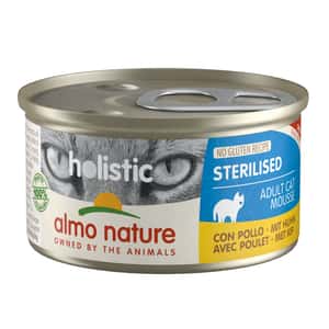 Almo Nature 貓罐頭 Almo Nature Holistic 貓罐頭 絕育貓 雞肉配方 85g