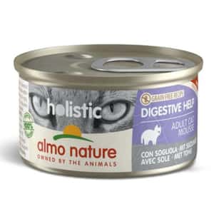 Almo Nature 貓罐頭 Almo Nature Holistic 貓罐頭 腸胃護理 鰈魚配方 85g (112)