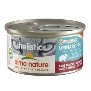 Almo Nature 貓罐頭 貓濕糧推薦：Almo Nature Holistic 貓罐頭 尿道護理 鴨肉配方 85g (114)