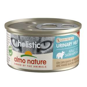 Almo Nature 貓罐頭 貓濕糧推薦：Almo Nature Holistic 貓罐頭 尿道護理 白肉配方 85g (115)