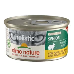 Almo Nature 貓罐頭 Almo Nature Holistic 貓罐頭 老貓護理 雞肉配方 85g (130)
