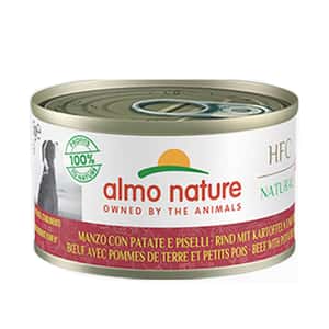 Almo Nature 狗罐頭 Almo Nature 狗罐頭 HFC Natural 牛肉+薯仔+豌豆 95g (5570)