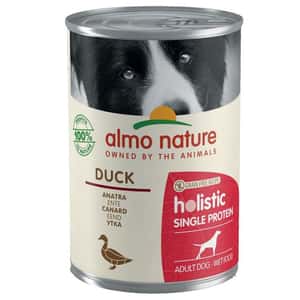Almo Nature 狗罐頭 Almo Nature 狗罐頭 Holistic 單一蛋白系列 鴨肉配方 400g (195)