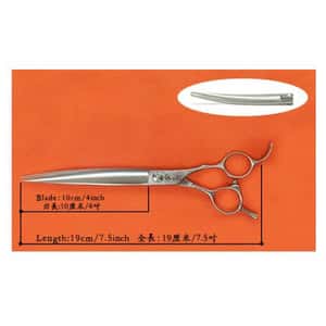 皮膚毛髮護理 清潔美容用品 Solidpet蘇力 專業美容剪 彎剪 7.5吋 (PCB750C)