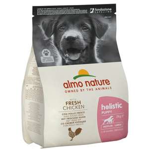 Almo Nature 狗糧推薦：Almo Nature Holistic 幼犬糧 雞肉 大粒裝 2kg (730)