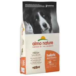 Almo Nature 狗糧推薦：Almo Nature Holistic 狗糧 三文魚 大粒裝 12kg (745)