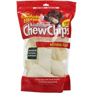 Rawhide Express 狗零食 Rawhide Express 狗小食 潔齒脆片 原味 450g (CH-N)