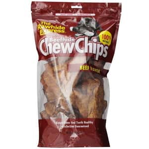 Rawhide Express 狗零食 Rawhide Express 狗小食 潔齒脆片 牛肉味 450g (CH-B)