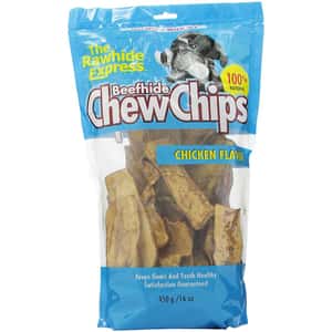 Rawhide Express 狗零食 Rawhide Express 狗小食 潔齒脆片 雞味 450g (CH-C)