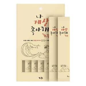 Cho And Kang 貓零食狗零食 cho and kang 貓犬小食 肉泥 I Love Crab 紅蟹肉 15g x 4條