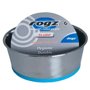 飲食用具 ROGZ SLURP 不鏽鋼碗 XL 3700ml 藍色 (BOWL29-B)