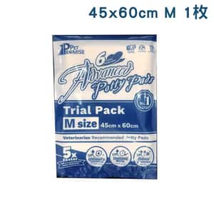 Pet Promise 狗尿墊 狗尿片 Pet Promise毛孩承諾 嚴選寵物尿墊 狗尿墊 狗尿片 [45x60 M碼 1枚] 體驗裝