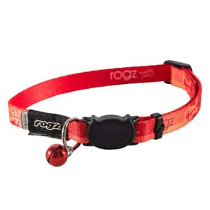 貓頸帶 貓頸圈 ROGZ KIDDYCAT 貓頸帶 紅色 (CB07-D)