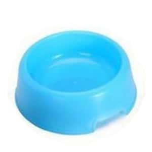 飲食用具 實惠型塑膠寵物糧食碗 (中碼 藍) (貓犬用)