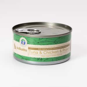 Astkatta 冰島罐 貓罐頭 增强活力主食配方 白鰹吞拿雞肉白蝦 170g (P00022-1) (新舊包裝隨機發貨) (圖片3)