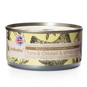 Astkatta 貓罐頭 Astkatta 冰島罐 貓罐頭 强化關節主食配方 白鰹吞拿雞肉白蟹肉 170g (P00051)