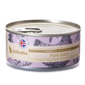 Astkatta 貓罐頭 Astkatta 冰島罐 貓罐頭 護膚美毛主食配方 野生青花魚 170g (P00097) (新舊包裝隨機發貨)