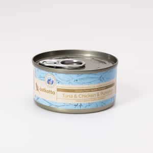 Astkatta 冰島罐 貓罐頭 泌尿系統友善主食配方 白鰹吞拿雞肉南瓜 80g (P00100) (新舊包裝隨機發貨) (圖片3)