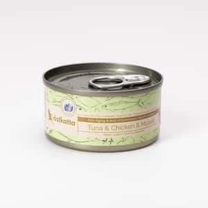Astkatta 冰島罐 貓罐頭 增强活力主食配方 白鰹吞拿雞肉貽貝 80g (P00102) (新舊包裝隨機發貨) (圖片3)