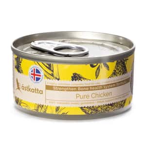 Astkatta 貓罐頭 Astkatta 冰島罐 貓罐頭 强化關節主食配方 新鮮走地雞 80g (P00103)