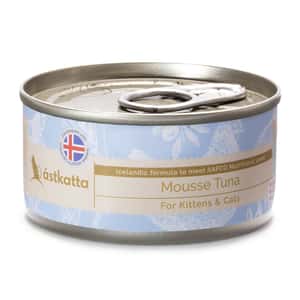 Astkatta 貓罐頭 Astkatta 冰島罐 幼貓罐頭 Mousse系列 吞拿魚慕絲 80g (P00057-1)