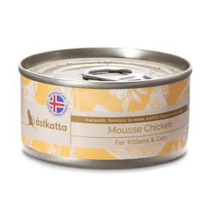Astkatta 貓罐頭 Astkatta 冰島罐 幼貓罐頭 Mousse系列 純雞慕絲 80g (P00056-1)