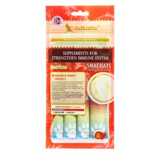 Astkatta 貓零食 Astkatta 貓零食 營養肉泥 增強免疫系列 白鰹吞拿魚 14gx4 (P00042)