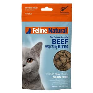 Feline Natural 貓零食 Feline Natural 凍乾健康貓零食 牛肉粒 50g (F9-HB-B50)